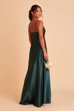 Lisa Long Shiny Satin Dress - Emerald 20 Lisa Long Shiny Satin Dress - Emerald -Cheap Plush Attire Store BIRDY GREY LISA BRIDESMAID DRESS EMERALD 06 36bdc6c7 1d0a 4b73 8d49 c414f78181db