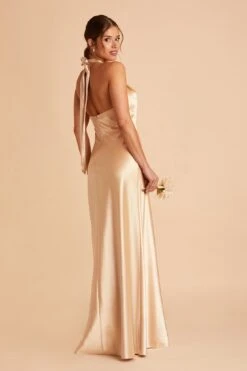 Monica Shiny Satin Dress - Gold 20 Monica Shiny Satin Dress - Gold -Cheap Plush Attire Store BIRDY GREY MONICA BRIDESMAID DRESS GOLD 07 dd014a80 73b2 4d04 8a37 a20073ba57f9