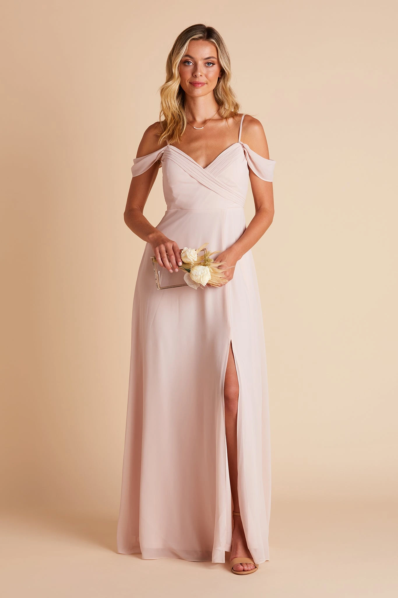 Spence Convertible Dress - Pale Blush 7 Spence Convertible Dress - Pale Blush - Image 5