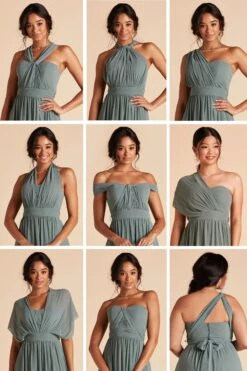 Grace Convertible Dress - Ocean Blue -Cheap Plush Attire Store Convertible Dress Collage Image Project F GRACE 6 UP 1 26a803a6 d3a4 4ea3 9b8b e9e699787e39