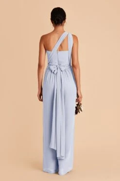 Gigi Convertible Jumpsuit - Ice Blue -Cheap Plush Attire Store Ice blue gigi convertible bridesmaid jumpsuit 04