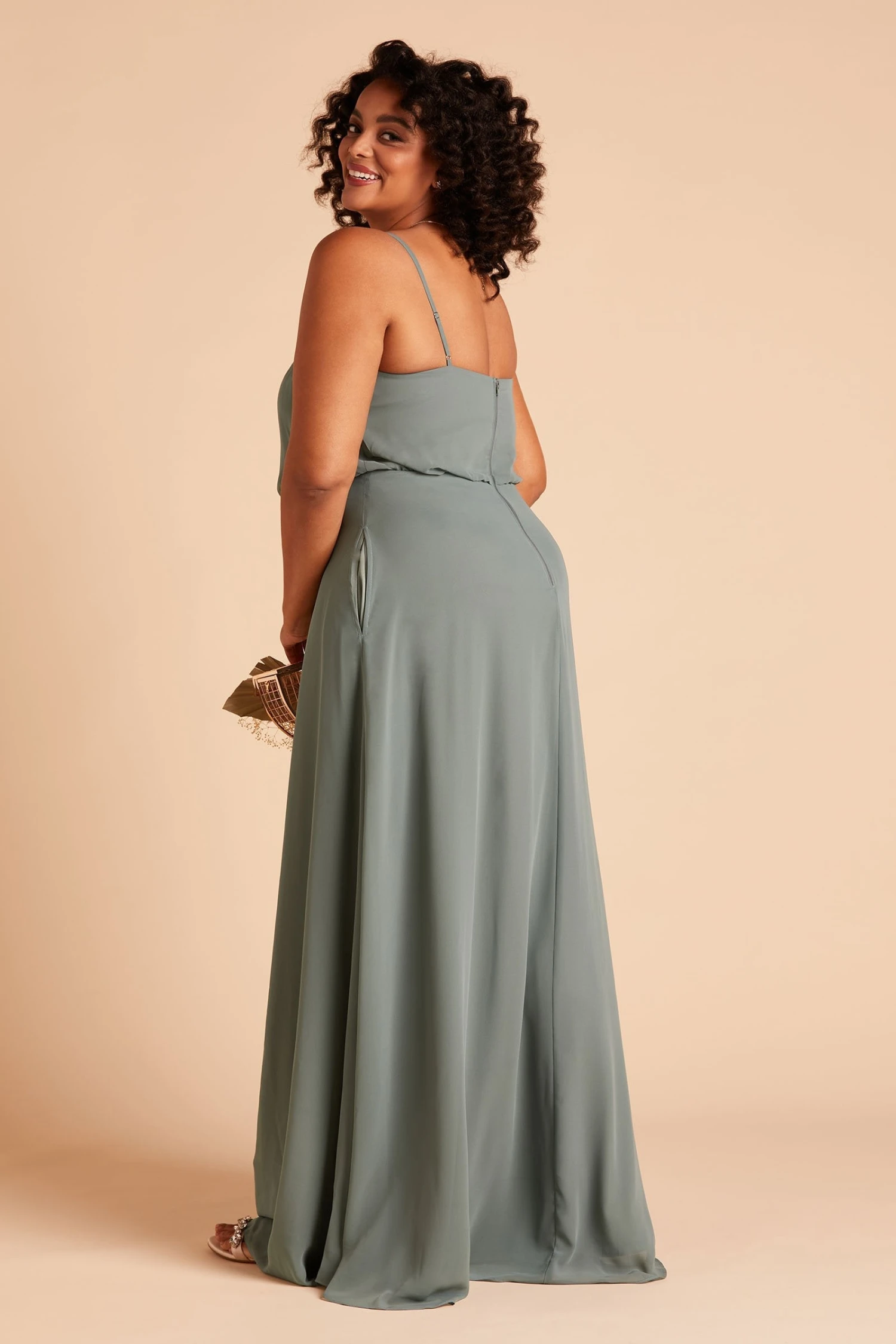 Gwennie Dress - Sea Glass 13 Gwennie Dress - Sea Glass - Image 11