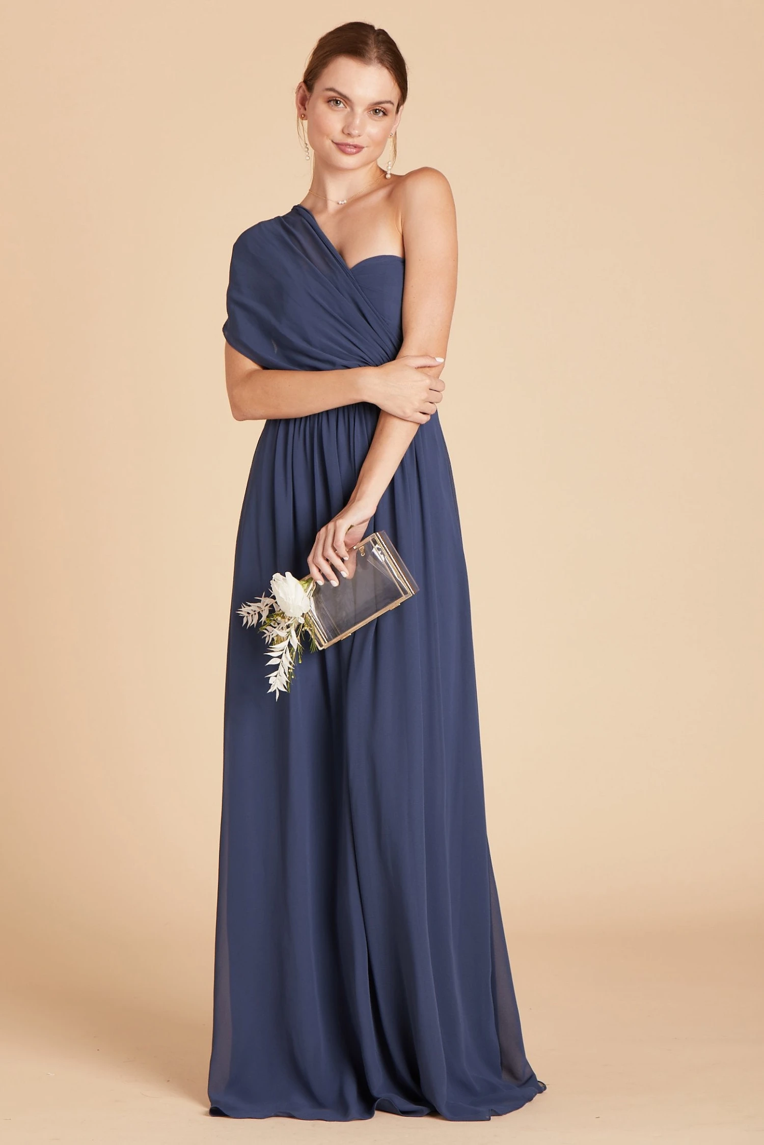 Grace Convertible Dress - Slate Blue 15 Grace Convertible Dress - Slate Blue - Image 13