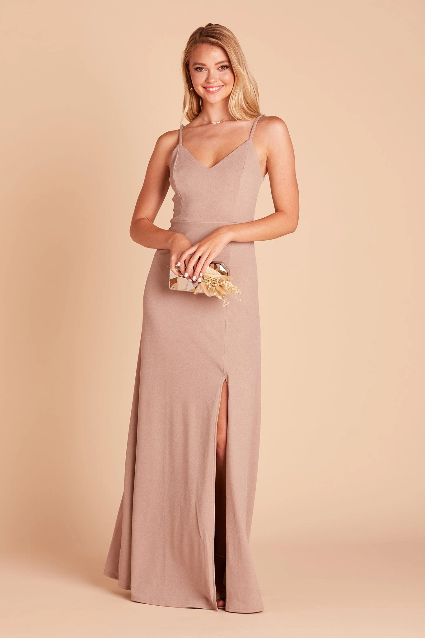 Jay Dress - Taupe 3 Jay Dress - Taupe