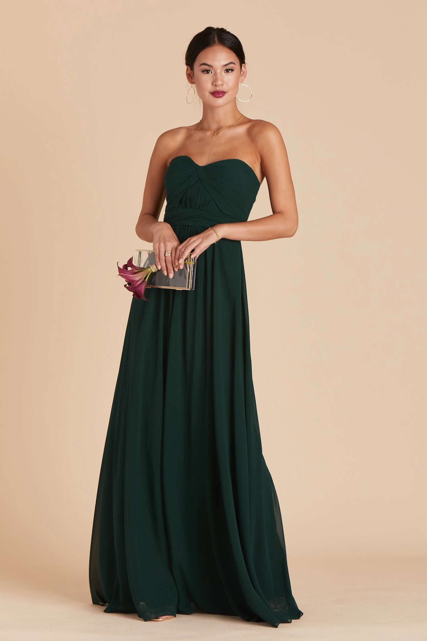 Grace Convertible Dress - Emerald 11 Grace Convertible Dress - Emerald - Image 9