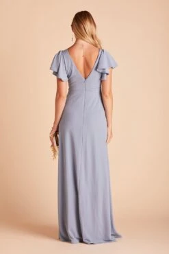 Hannah Crepe Dress - Dusty Blue 14 Hannah Crepe Dress - Dusty Blue -Cheap Plush Attire Store b03f3b2a357e64f9949844143df05190