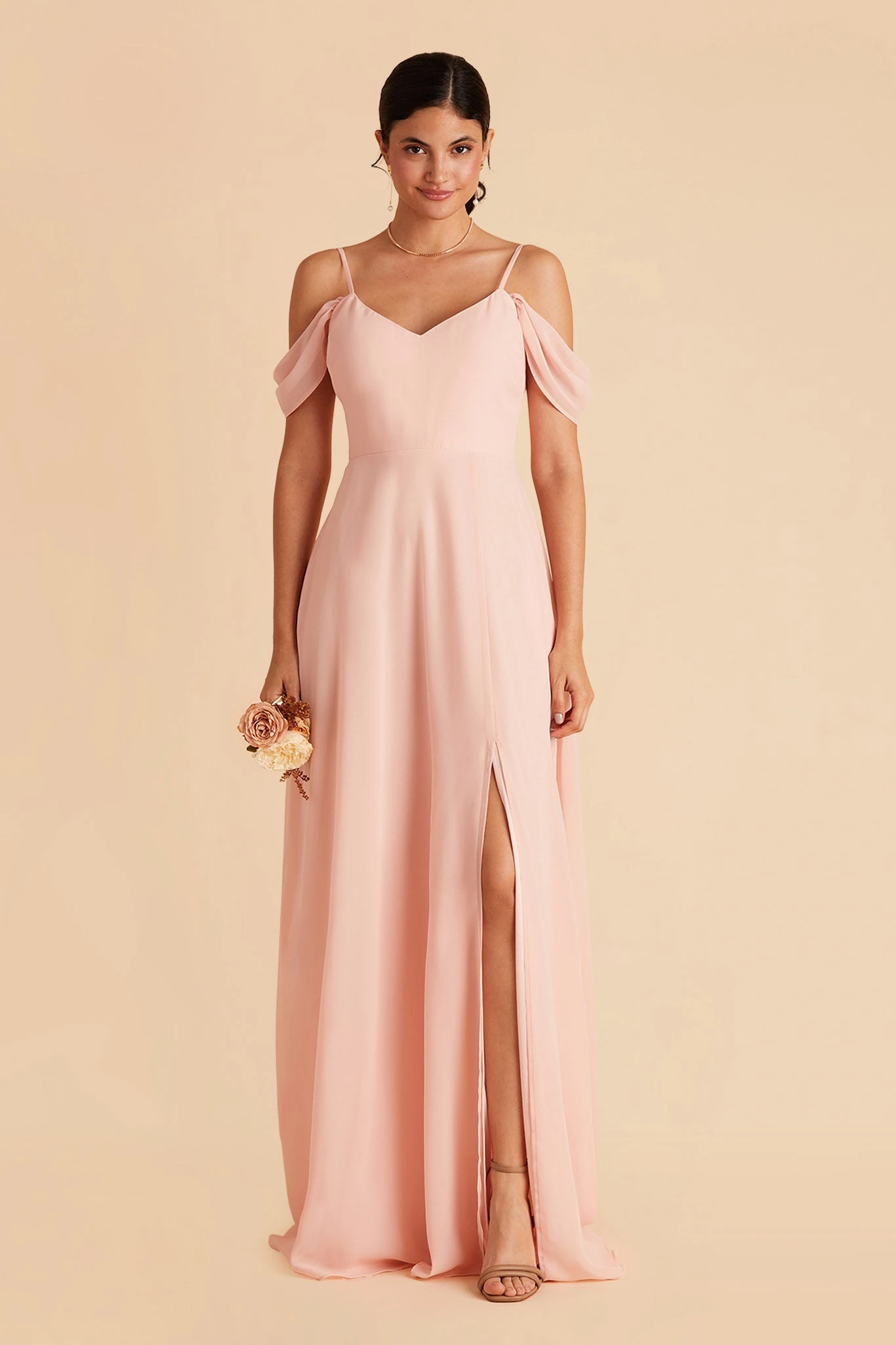 Devin Convertible Dress - Blush Pink 13 Devin Convertible Dress - Blush Pink - Image 11
