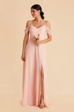 Devin Convertible Dress - Blush Pink 26 Devin Convertible Dress - Blush Pink -Cheap Plush Attire Store blush pink devin convertible slit bridesmaid dress 02
