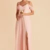 Devin Convertible Dress - Blush Pink 2 Devin Convertible Dress - Blush Pink -Cheap Plush Attire Store blush pink devin convertible slit bridesmaid dress 03