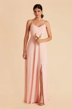 Devin Convertible Dress - Blush Pink 29 Devin Convertible Dress - Blush Pink -Cheap Plush Attire Store blush pink devin convertible slit bridesmaid dress 07