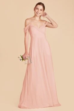 Spence Convertible Dress - Blush Pink -Cheap Plush Attire Store blush pink spence convertible slit bridesmaid dress 03 a49c7185 f229 4a5c 9ef8 fb394038fba3