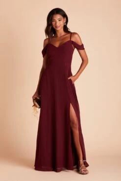 Devin Convertible Dress - Cabernet