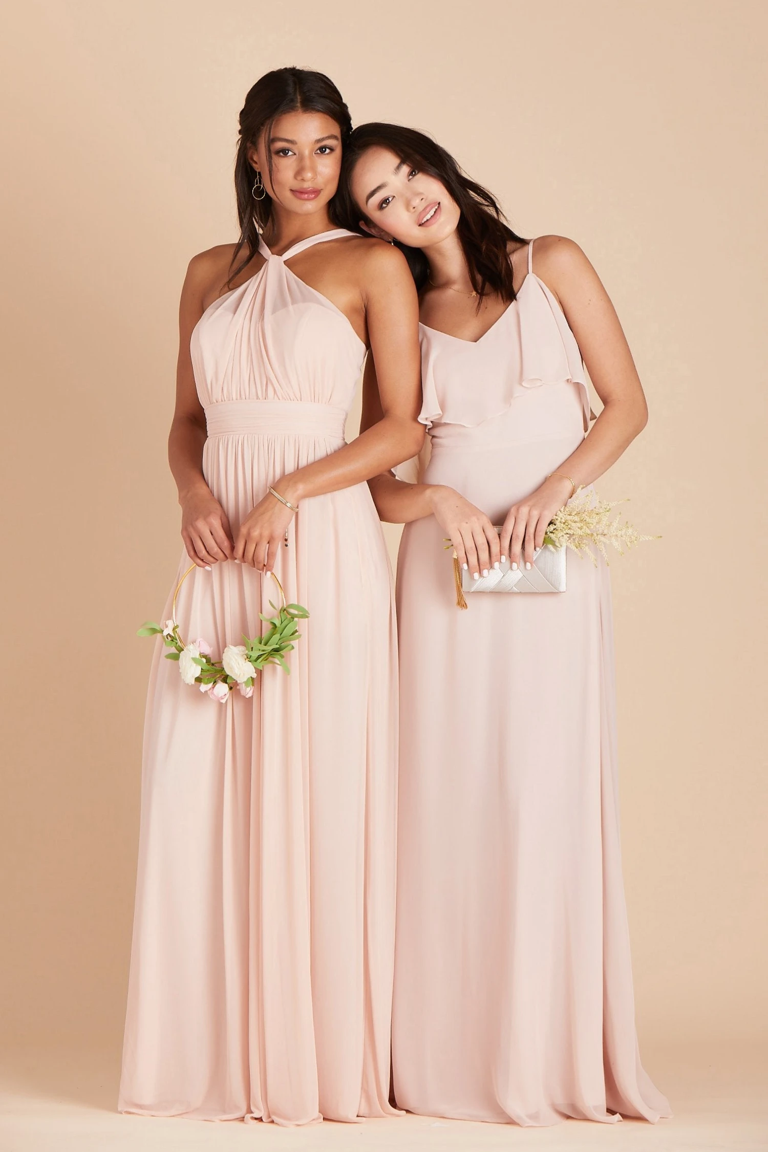 Jane Convertible Dress - Pale Blush 4 Jane Convertible Dress - Pale Blush - Image 2
