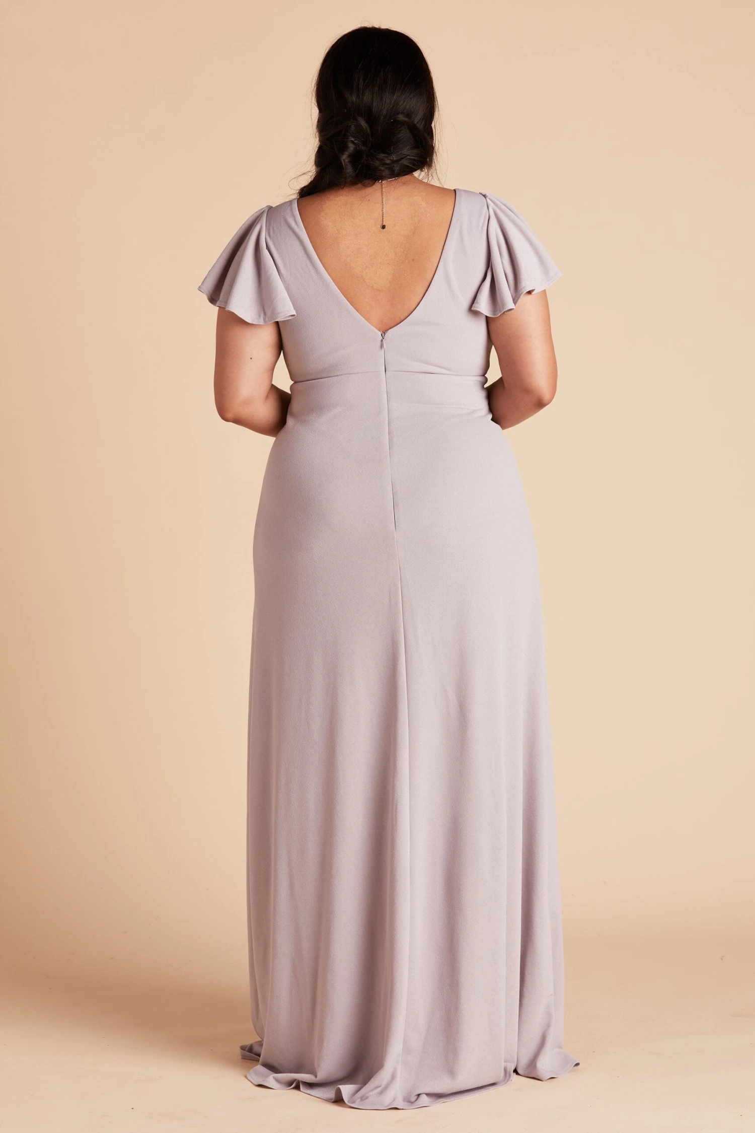 Hannah Crepe Dress - Lilac 16 Hannah Crepe Dress - Lilac - Image 14