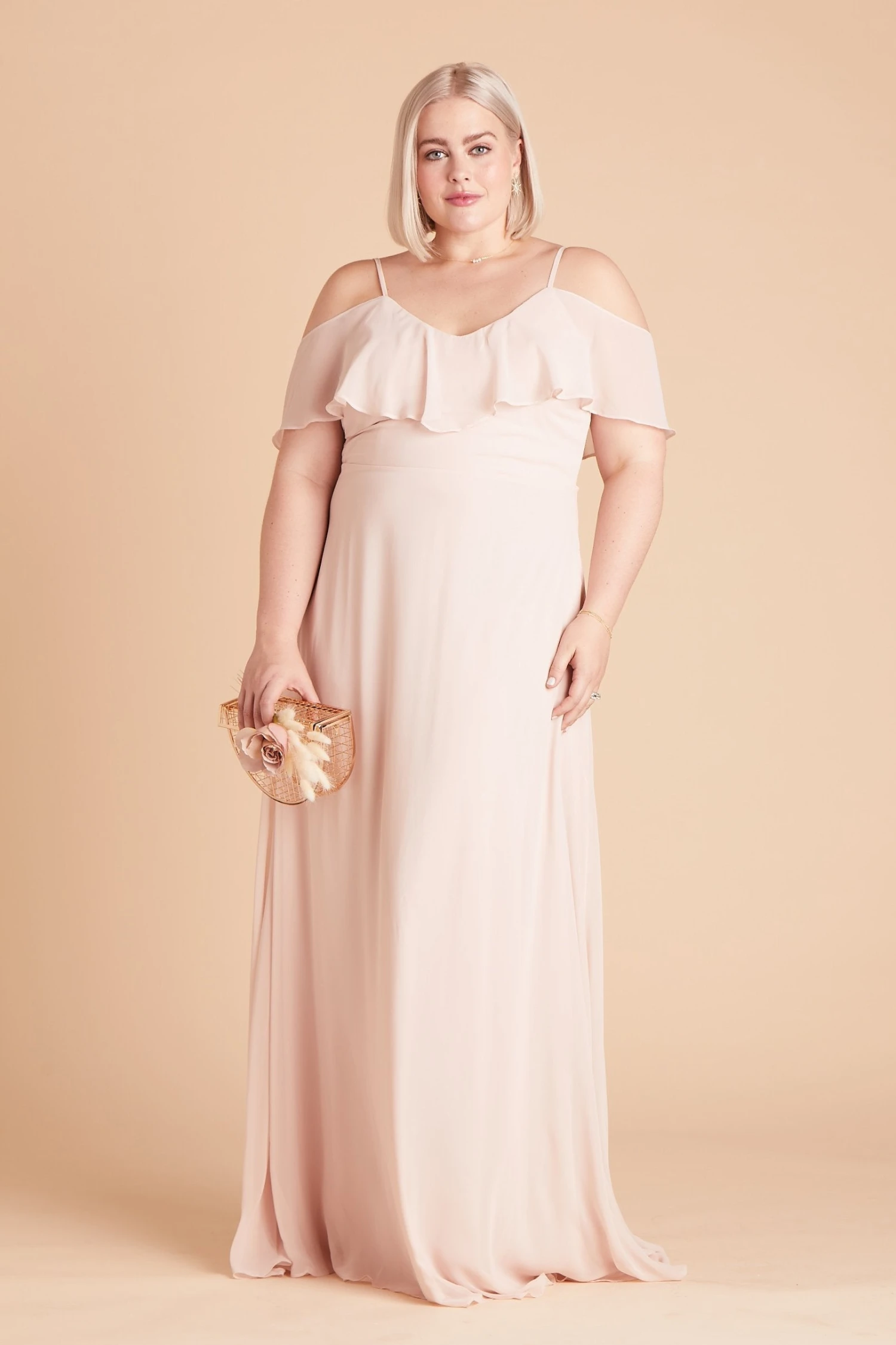 Jane Convertible Dress - Pale Blush 21 Jane Convertible Dress - Pale Blush - Image 19