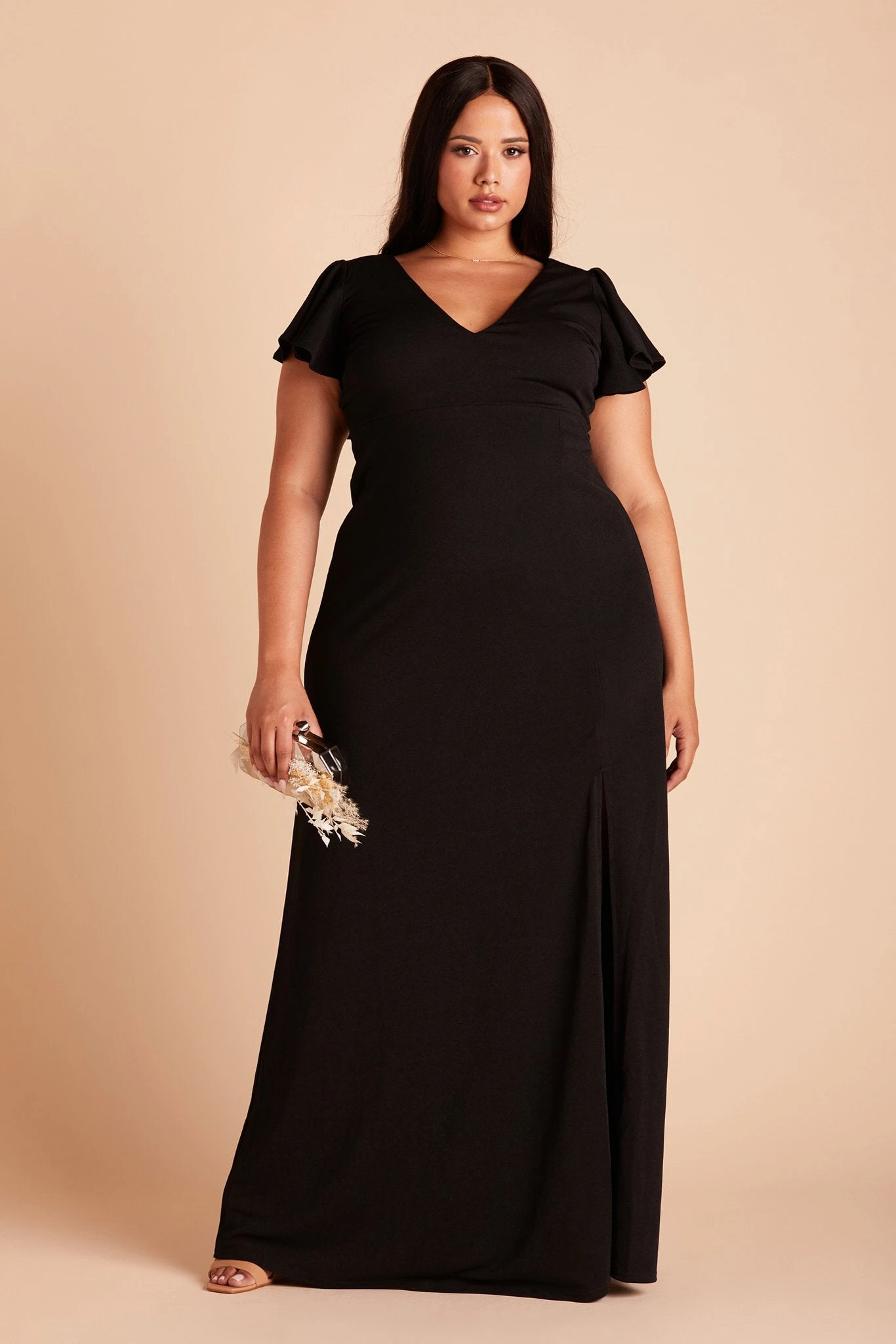 Hannah Crepe Dress - Black 11 Hannah Crepe Dress - Black - Image 9