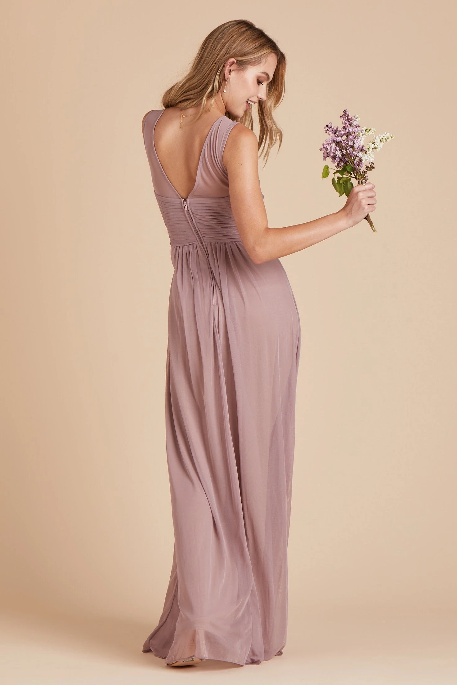 Ryan Dress - Mauve 4 Ryan Dress - Mauve - Image 2