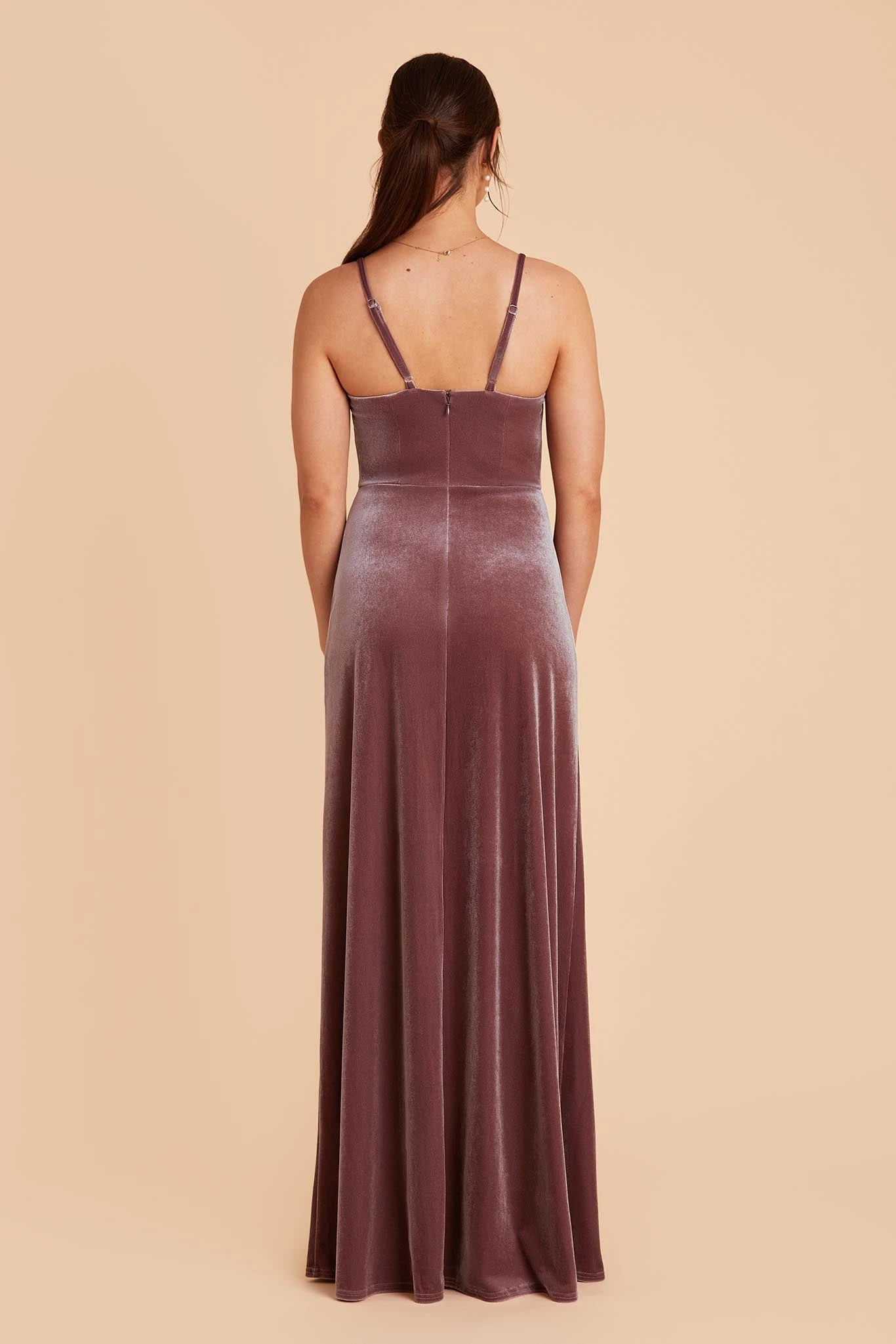 Ash Velvet Dress - Desert Rose 8 Ash Velvet Dress - Desert Rose - Image 7