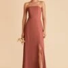 Chris Convertible Chiffon Dress - Desert Rose