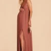 Laurie Empire Dress - Desert Rose -Cheap Plush Attire Store desert rose laurie convertible bridesmaid dress 01