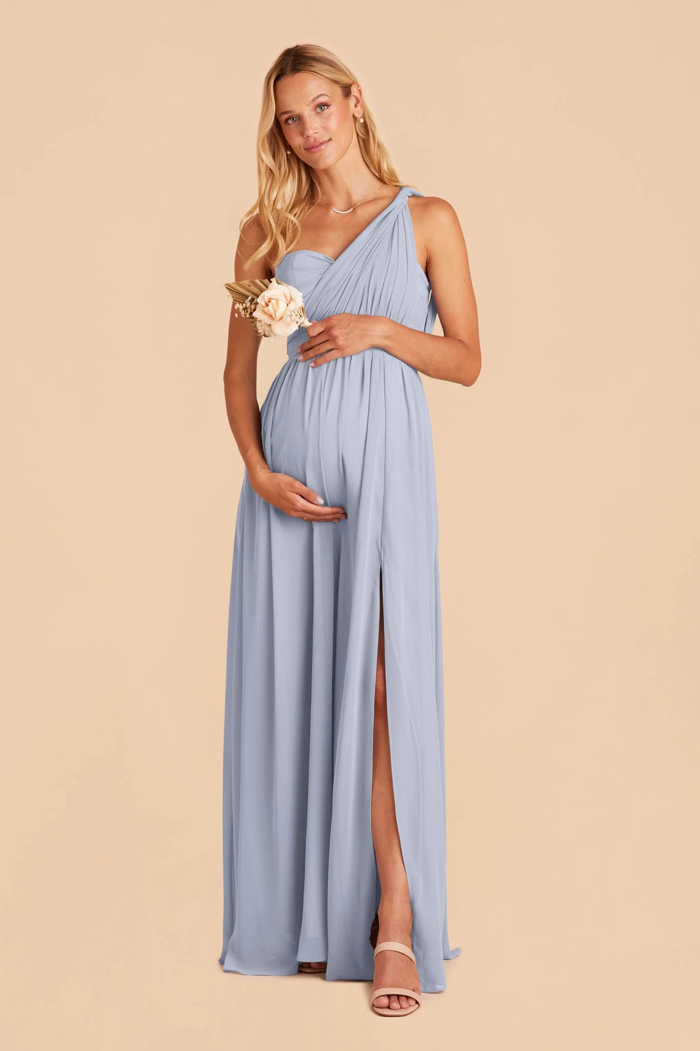 Grace Convertible Dress - Dusty Blue 7 Grace Convertible Dress - Dusty Blue - Image 5
