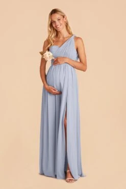 Grace Convertible Dress - Dusty Blue 18 Grace Convertible Dress - Dusty Blue -Cheap Plush Attire Store dusty blue grace convertible bridesmaid dress 02