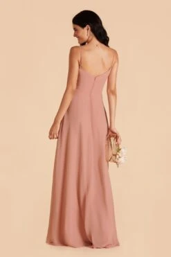Devin Convertible Dress - Dusty Rose -Cheap Plush Attire Store dusty rose devin convertible bridesmaid dress 02