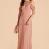 Devin Convertible Dress - Dusty Rose