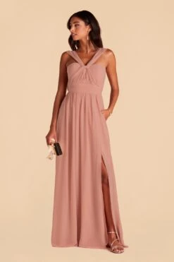 Grace Convertible Dress - Dusty Rose