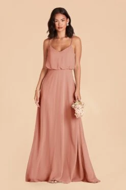 Gwennie Dress - Dusty Rose
