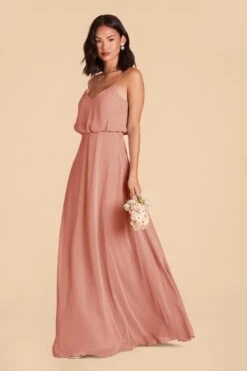 Gwennie Dress - Dusty Rose 12 Gwennie Dress - Dusty Rose -Cheap Plush Attire Store dusty rose gwennie non slit convertible bridesmaid dress 02