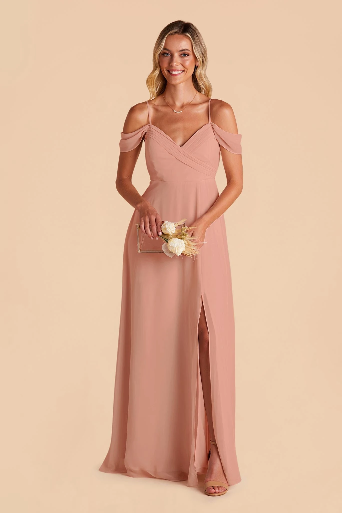 Spence Convertible Dress - Dusty Rose 2 Spence Convertible Dress - Dusty Rose