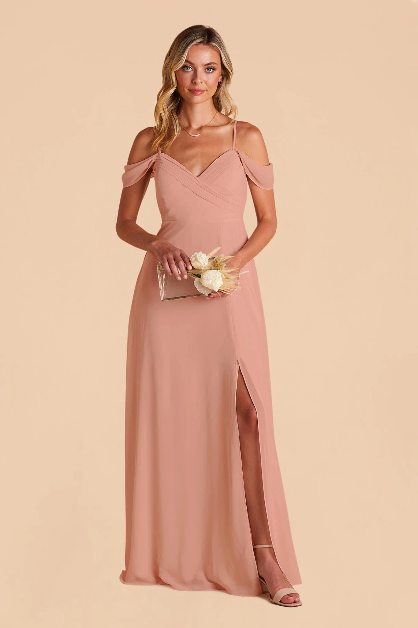 Spence Convertible Dress - Dusty Rose 5 Spence Convertible Dress - Dusty Rose - Image 4