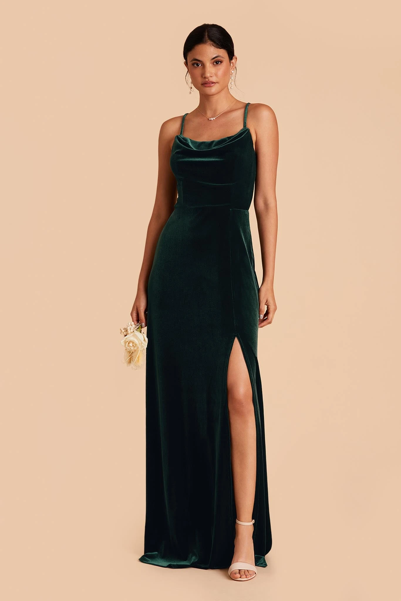 Ash Velvet Dress - Emerald 3 Ash Velvet Dress - Emerald