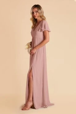 Hannah Empire Dress - English Rose 14 Hannah Empire Dress - English Rose -Cheap Plush Attire Store english rose hannah bridesmaid dress 04