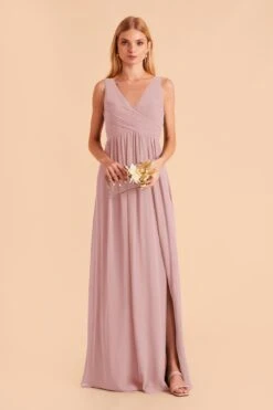 Laurie Empire Dress - English Rose -Cheap Plush Attire Store english rose laurie convertible slit bridesmaid dress 03