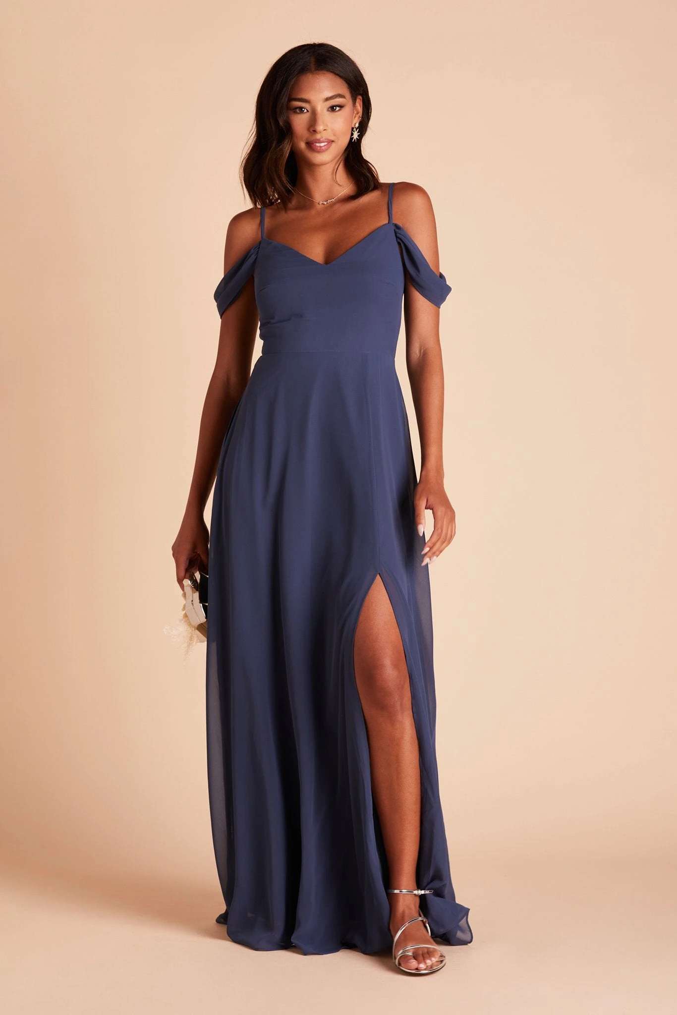 Devin Convertible Dress - Slate Blue 6 Devin Convertible Dress - Slate Blue - Image 4