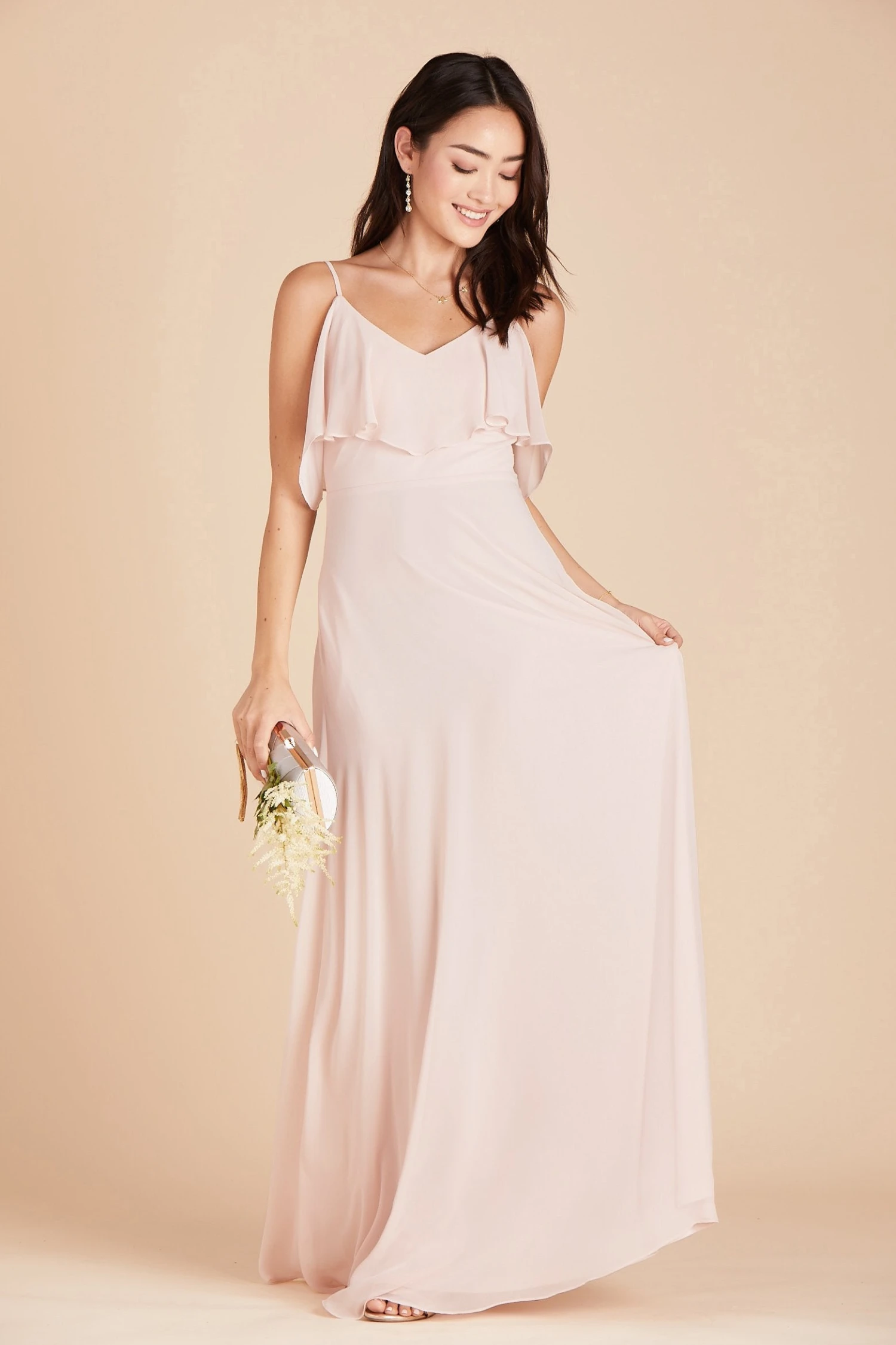 Jane Convertible Dress - Pale Blush 9 Jane Convertible Dress - Pale Blush - Image 7