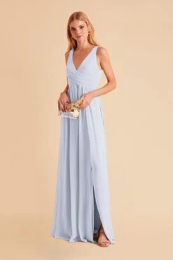 Laurie Empire Dress - Ice Blue 19 Laurie Empire Dress - Ice Blue -Cheap Plush Attire Store ice blue laurie slit bridesmaid dress 10