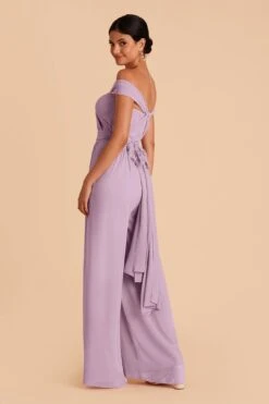 Gigi Convertible Jumpsuit - Lavender -Cheap Plush Attire Store lavender gigi convertible bridesmaid jumpsuit 04 a4da4c99 8201 4508 991a 55d5632a2cb0