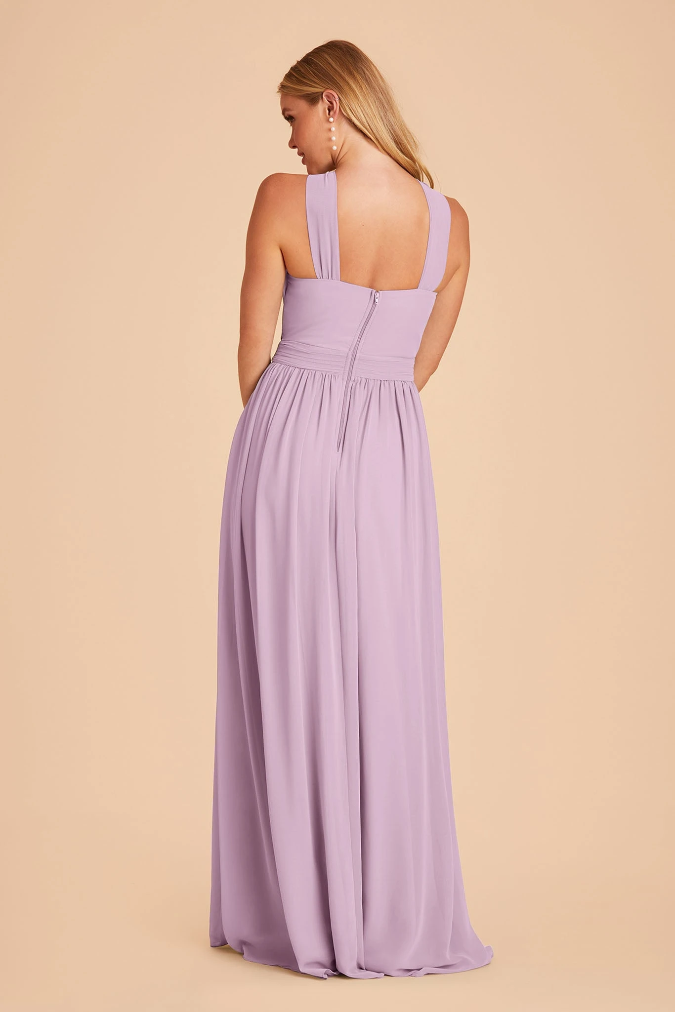 Kiko Chiffon Dress - Lavender 7 Kiko Chiffon Dress - Lavender - Image 5