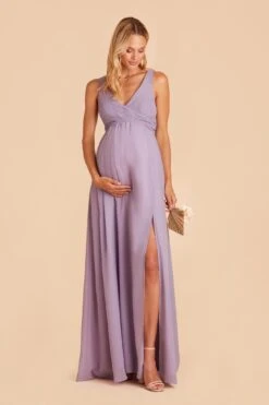 Laurie Empire Dress - Lavender 20 Laurie Empire Dress - Lavender -Cheap Plush Attire Store lavender laurie convertible bridesmaid dress 03