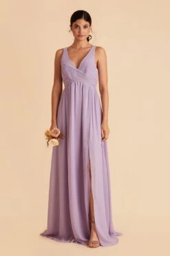 Laurie Empire Dress - Lavender 15 Laurie Empire Dress - Lavender -Cheap Plush Attire Store lavender laurie slit bridesmaid dress 03