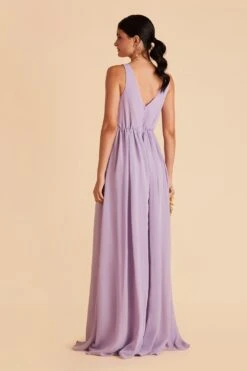 Laurie Empire Dress - Lavender 16 Laurie Empire Dress - Lavender -Cheap Plush Attire Store lavender laurie slit bridesmaid dress 07