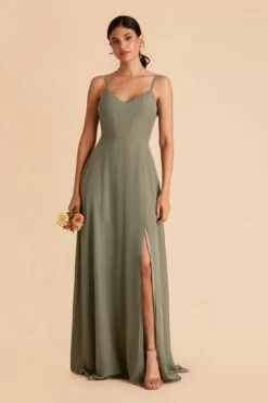 Devin Convertible Dress - Moss Green -Cheap Plush Attire Store moss green devin convertible slit bridesmaid dress 08