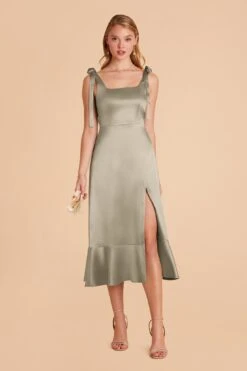 Eugenia Shiny Satin Convertible Midi Dress - Moss Green 15 Eugenia Shiny Satin Convertible Midi Dress - Moss Green -Cheap Plush Attire Store moss green eugenia convertible satin bridesmaid dress 01 aa7eecbc 575f 4676 8ffd ee06a5d241c3