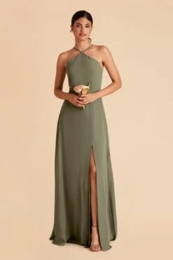 Juliet Chiffon Dress - Moss Green 13 Juliet Chiffon Dress - Moss Green -Cheap Plush Attire Store moss green juliet slit bridesmaid dress 02