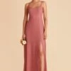 Amy Chiffon Dress - Mulberry