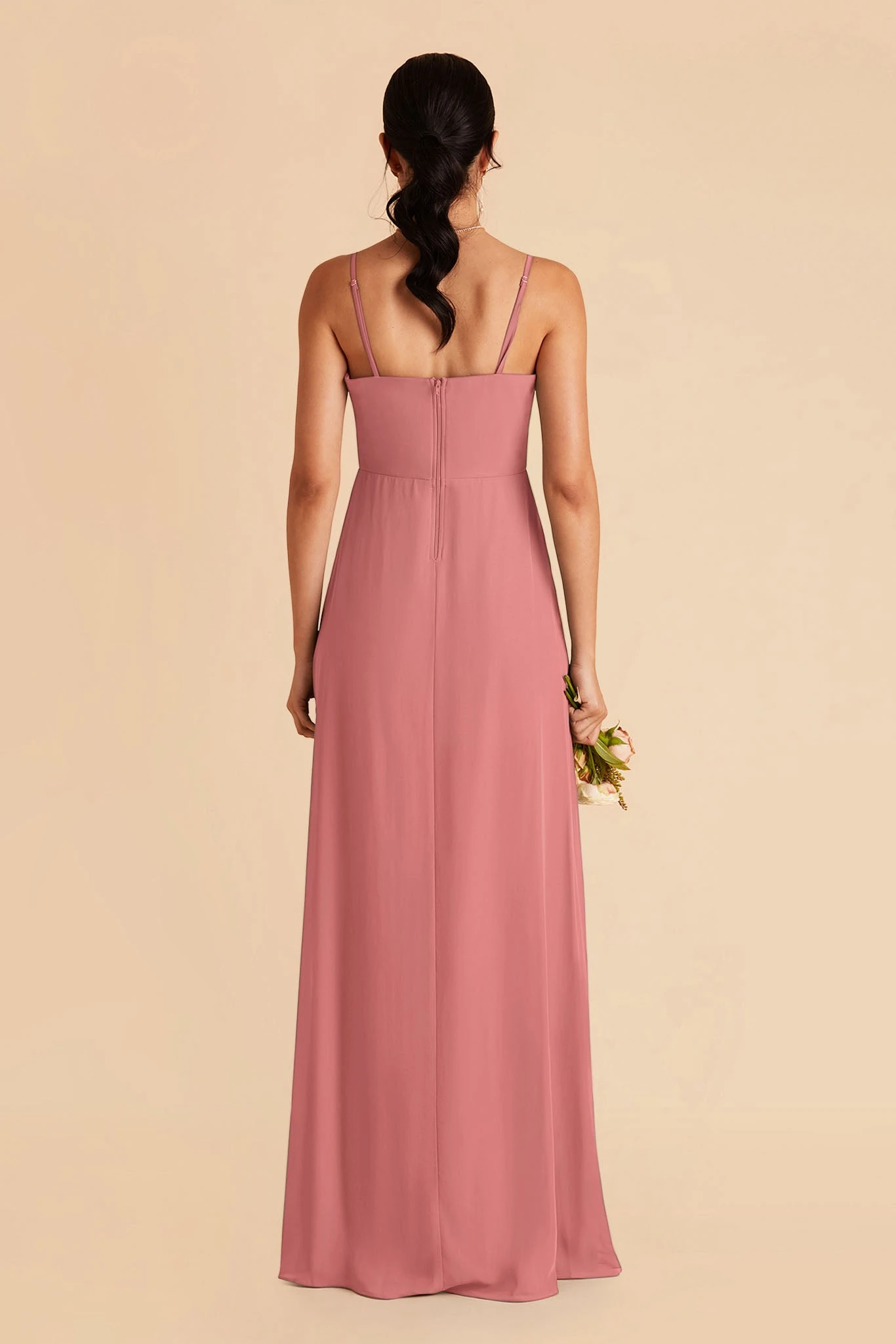 Chris Convertible Chiffon Dress - Mulberry 8 Chris Convertible Chiffon Dress - Mulberry - Image 6