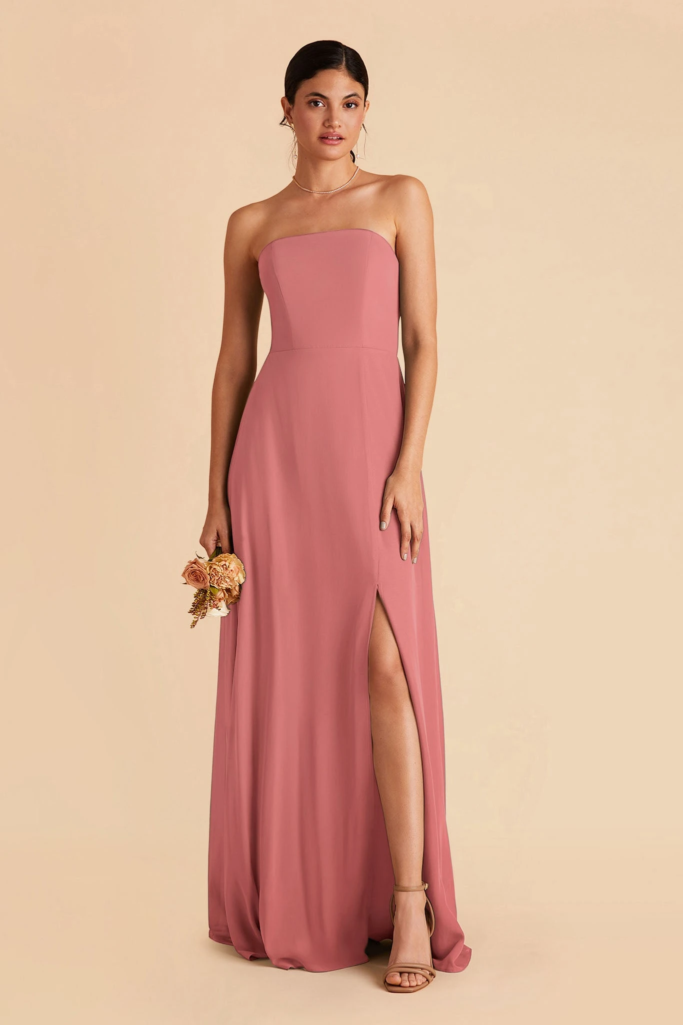 Chris Convertible Chiffon Dress - Mulberry 7 Chris Convertible Chiffon Dress - Mulberry - Image 5